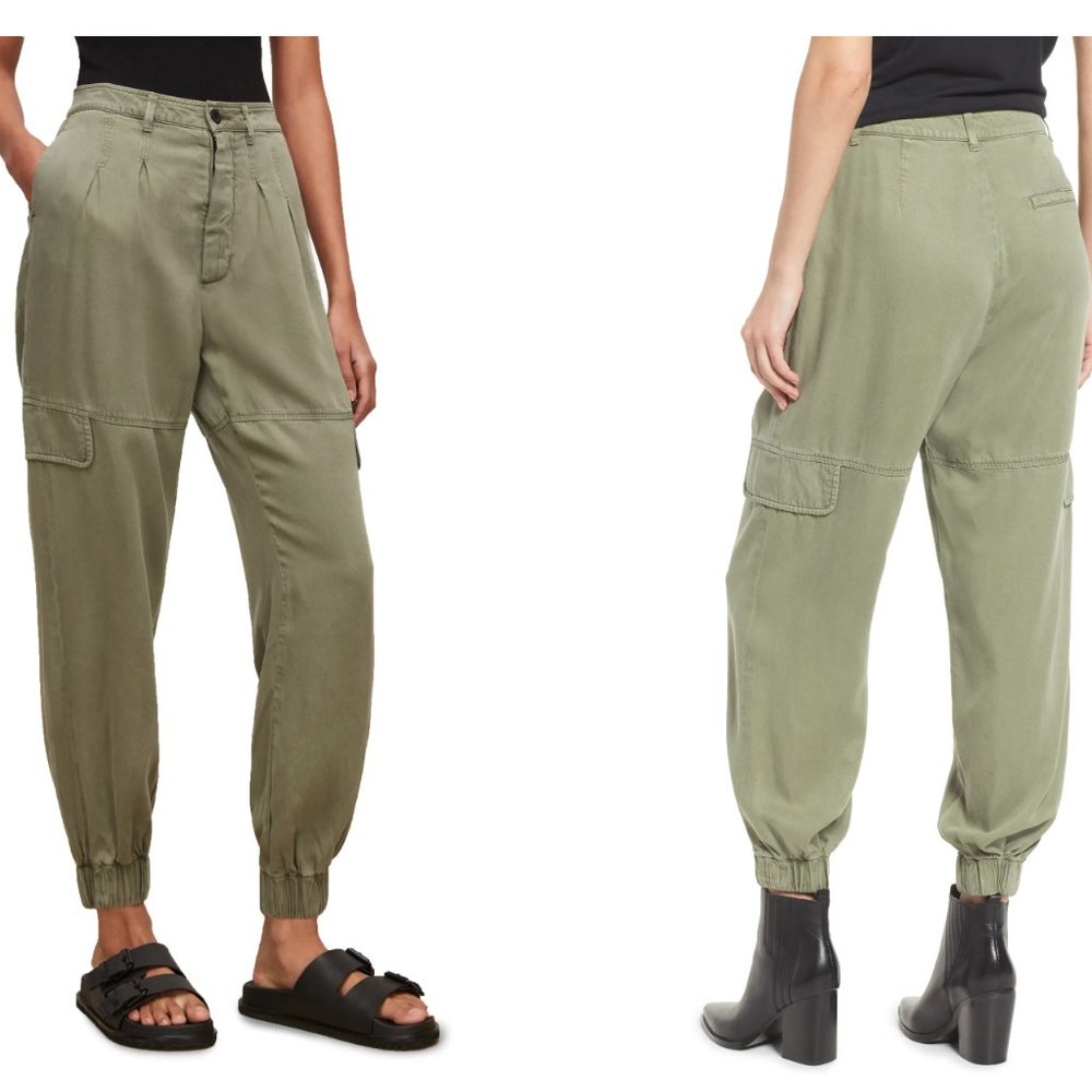 All Saints cargo utility joggers sz 0 xs